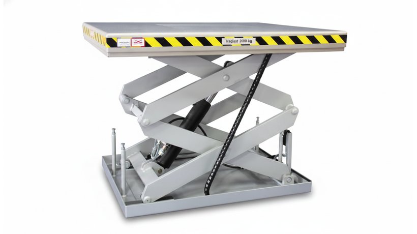 Flexlift FK-D double-scissor lift table for large lift heights