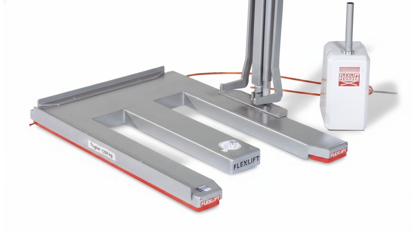 Flexlift flat form lift table FE-M, modular system with add-on modules