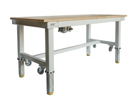 PETec mechanisch höhenverstellbarer Arbeitstisch für Industrie