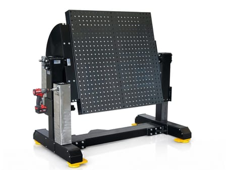 PETec Professional, table de montage pivotante et réglable en hauteur pour charges lourdes